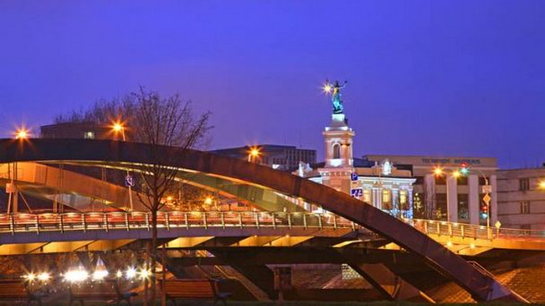 Мост короля Миндаугаса в Вильнюсе