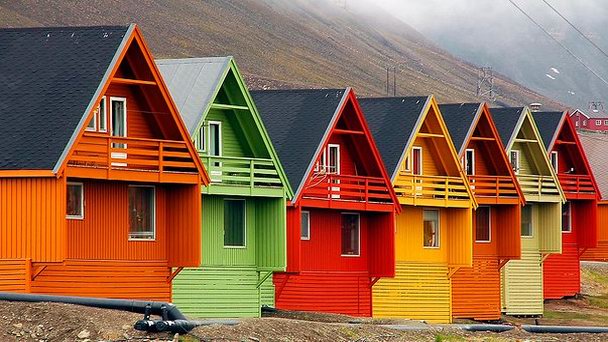 Лонгйир в Шпицбергене