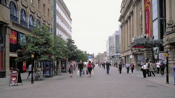 Улица New Cathedral Street в Англии