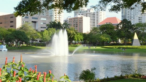 Парк Королевы Сирикит в Бангкоке