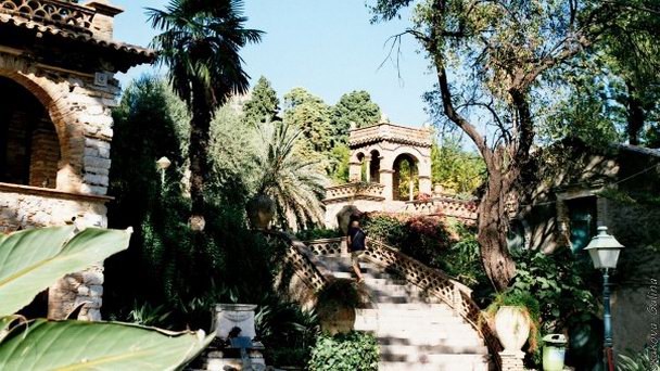 Городской парк Таормины в Сицилии Городской парк Таормины в Сицилии