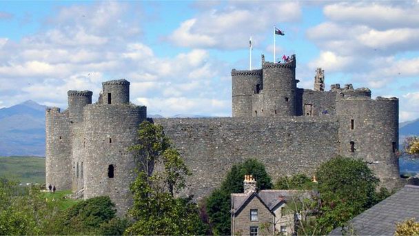 Замок Харлех в Уэльсе