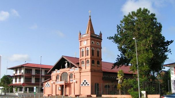 Город Синнамари в Кайенне Город Синнамари в Кайенне