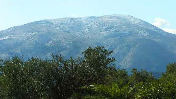 Гора Атавирос на Родосе