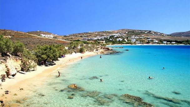 Пляж Agios Fokas на Косе