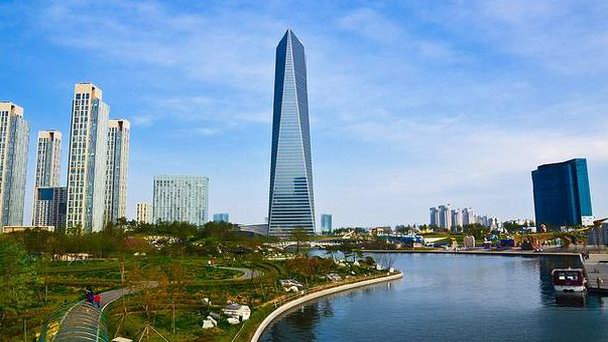 Небоскрёб The Northeast Asia Trade Tower в Сеуле Небоскрёб The Northeast Asia Trade Tower в Сеуле