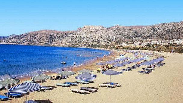 Пляж Nikolas на Острове Крит