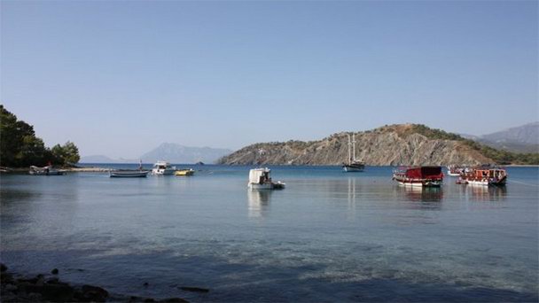 Южная бухта Фаселиса в Кемере