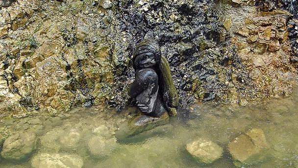 Скульптура «Русалка» в Новом Афоне