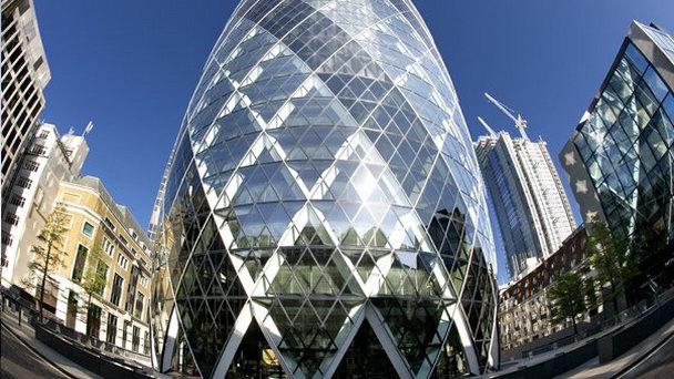 Небоскреб The Gherkin в Лондоне