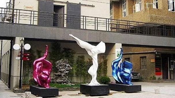 Поселок художников в Шанхае Поселок художников в Шанхае