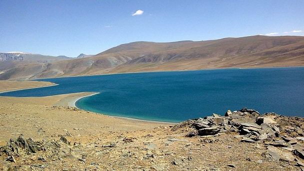 Пресноводное озеро Хар нуур в Улан-Баторе