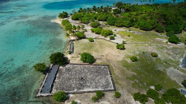 Священное место Taputapuatea marae в Райатеа