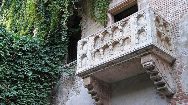 Балкон Джульетты в Вероне