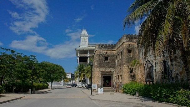 Английский форт на острове Занзибар