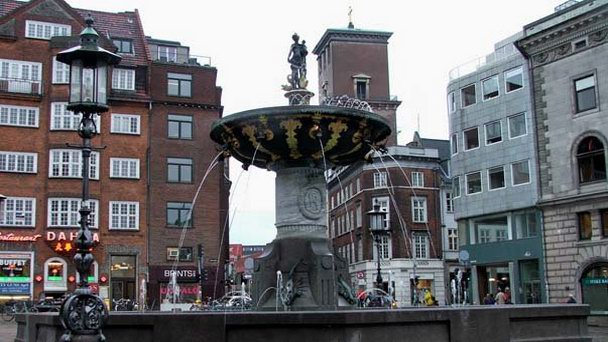 Фонтан Caritas Well в Копенгагене