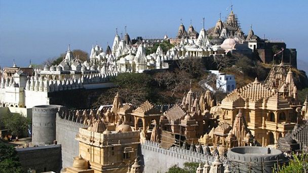 Храмовый комплекс Шатрунджая в Гуджарате