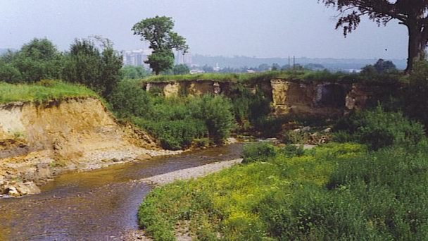 Река Berwinne в Льеже