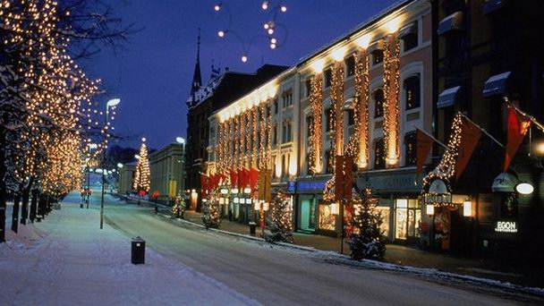 Улица Карла Юхана в Осло