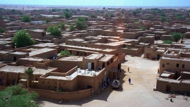 Город Агадес в Ниамее