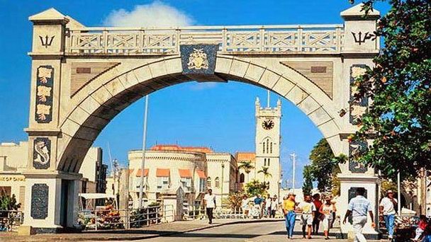 Город Бриджтаун на Барбадосе Город Бриджтаун на Барбадосе