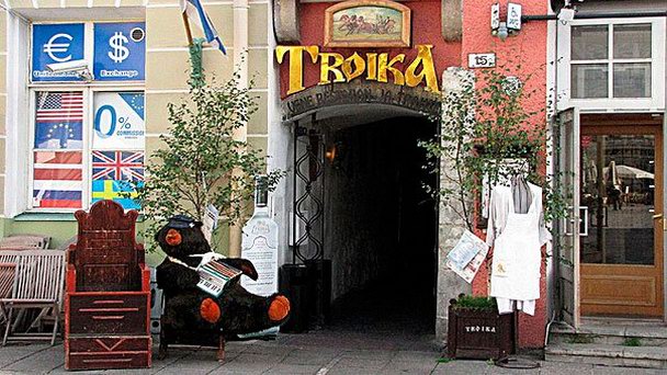 Ресторан Troika в Таллине