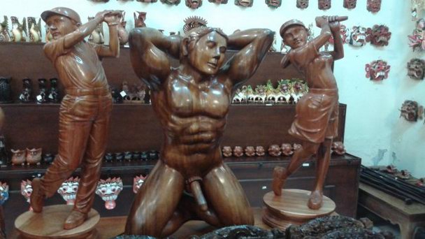 Магазин сувениров на Бали