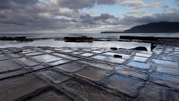 Местность Мозаичная мостовая в Тасмании