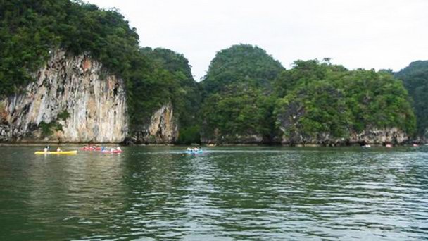 Залив Tha Lane в Провинции Краби