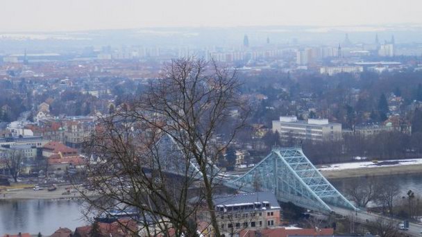 Мост «Голубое чудо» в Дрездене