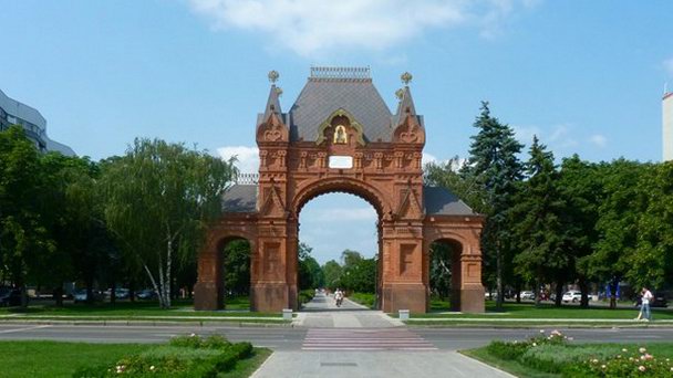 Александровская Триумфальная арка в Краснодарском крае