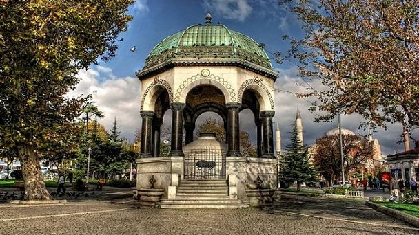 Немецкий фонтан в Стамбуле