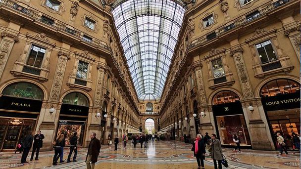 Галерея Витторио Эммануэля в Милане