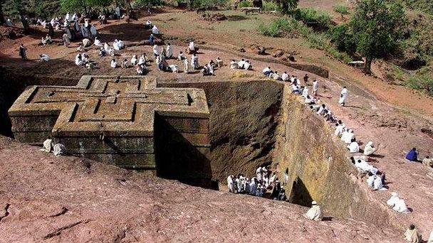 Церковь святого Георгия в Лалибеле Церковь святого Георгия в Лалибеле