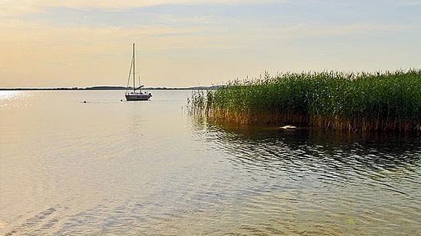 Озеро Снярдвы в Варминско-Мазурском воеводстве