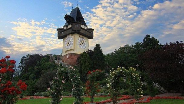 Крепость Шлоссберг в Штирии