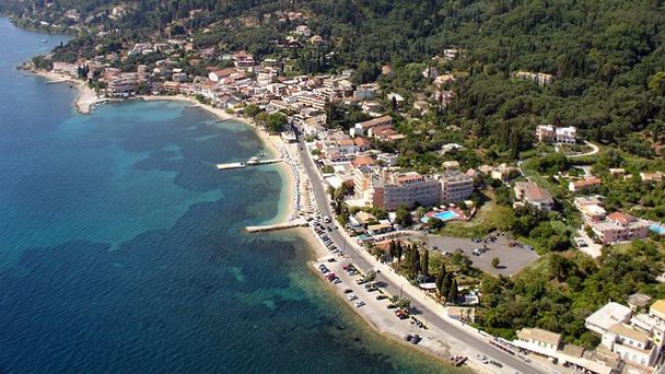 Городок Беницес на Керкире