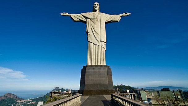 Гора Корковадо в Рио-де-Жанейро