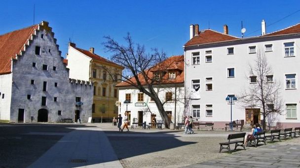Пиаристицке площадь в Ческе-Будеевице Пиаристицке площадь в Ческе-Будеевице