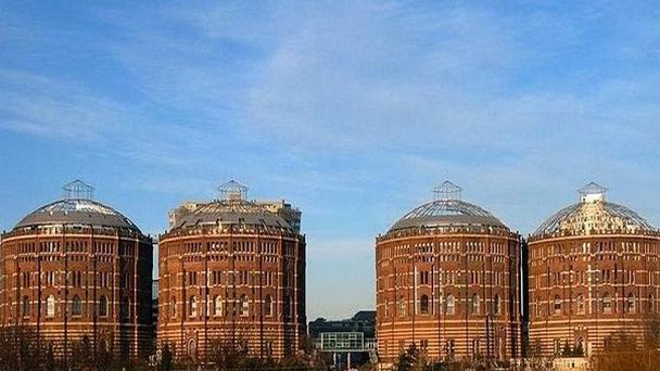Венские газометры в Вене Венские газометры в Вене