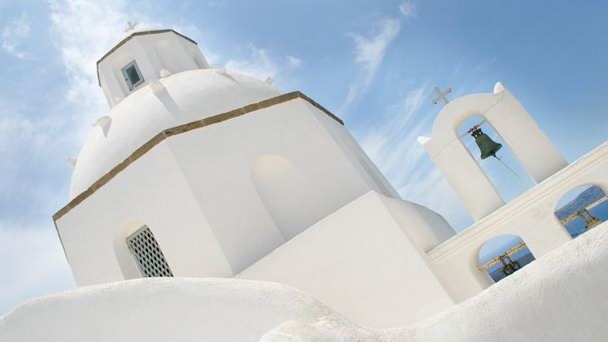 Церковь Айиу Мина на Санторини