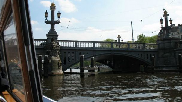 Мост Блаубург в Амстердаме