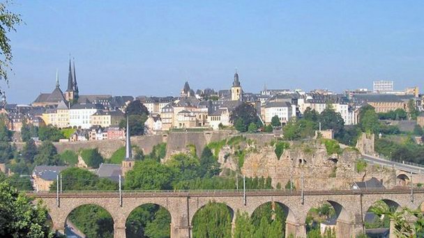 Верхний город в Люксембурге