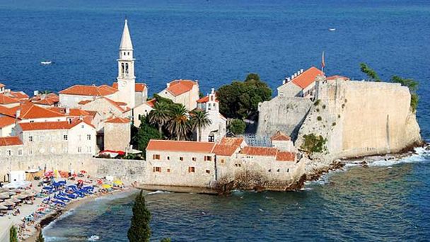 Старый город Будвы на Будванска Ривъере