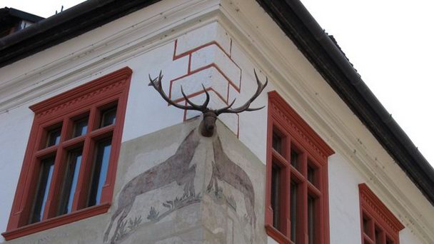 Дом с оленями в Трансильвании