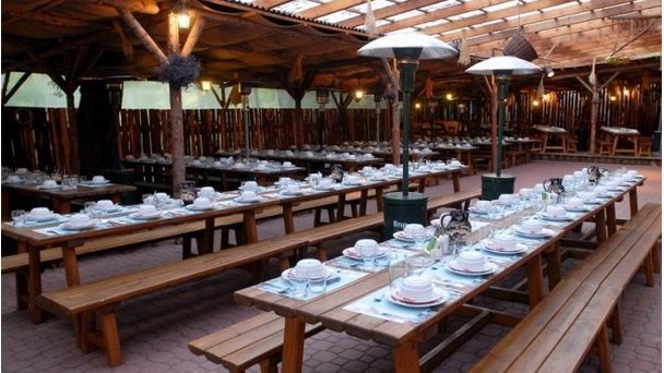 Ресторан «Folklore Garden» в Праге