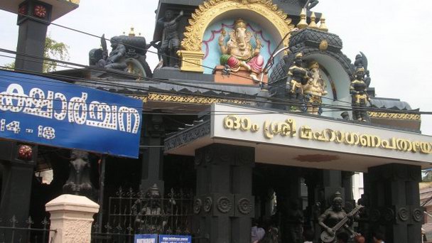 Черный храм Ганеши в Керале