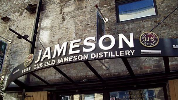 Музей - вискикурня Джона Джемесона в Дублине