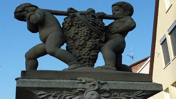 Фонтан Иошуа-унд-Калеб в Баден-Вюртемберге