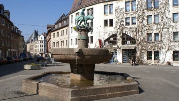 Фонтан Eselsbrunnen в Саксония-Анхальт